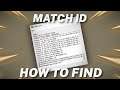 Heroes & generals How to find a match ID