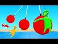 HOLD ON To The SWINGING OBSTACLE Or DIE! (Human Fall Flat)