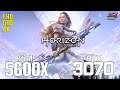 Horizon Zero Dawn on Ryzen 5 5600x + RTX 3070 1080p, 1440p, 2160p benchmarks!