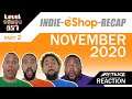 Indie eShop Recap | Game Trailer Reactions | November 2020 Part 2