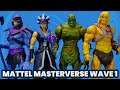 Masterverse He-Man, Skeletor, Evil-Lyn, Moss Man Mattel Masters of the Universe Revelation Review