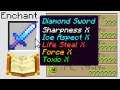 Minecraft UHC but with custom enchants..
