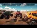 Monster Jam Steel Titans Racing and unLocked Truck
