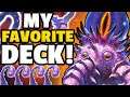 My Favorite Deck So Far! | GIGA Control C'thun Warrior! | Darkmoon Faire Hearthstone