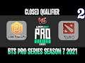 OB Neon vs Team D Game 2 | Bo3 | Closed Qualifier BTS Pro Series SEA Season 7 | DOTA 2 LIVE