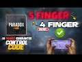 Paradox Control Code | 4 Finger claw Pubg Mobile | Handcam | BGMI, Its BugG