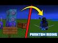Phantom Riding in Minecraft using Command Blocks