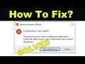 Solve Microsoft Teams - Installation Has Failed. There Was An Error While Installing The Application
