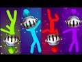 Stickman party 2021 gameplay - 1 2 3 4 player games ( android / ios ) [ UPDATED ] 🤣