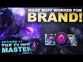 THE MAGE BUFF MADE BRAND EVEN BETTER? - Climb to Master S11 | League of Legends