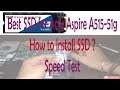 Best SSD for Acer Aspire 5 | How to Install SSD ? | Speed Test 🔥