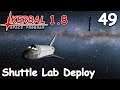 Building a space station with Shuttles - KSP 1.8 - Science Game - Let's Play - 49