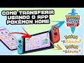 Como transferir seus pokémon usando o APP Pokémon Home | Pokémon Lets Go | Pokémon Go | Sword Shield