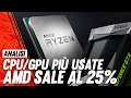 CPU/GPU più utilizzate su Steam | AMD agguanta il 25%