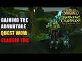 Gaining the Advantage TBC Quest WoW