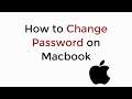How to Change Password on Mac UPDATED