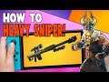 How To Win With Heavy Sniper On Nintendo Switch!! (GUN IS OP!!!) - Fortnite Battle Royale Gameplay