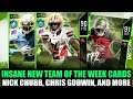INSANE NEW TEAM OF THE WEEK CARDS! LTD CHRIS GODWIN, HERO CHUBB, AND MORE! | MADDEN 20 ULTIMATE TEAM