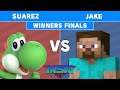 MSM Online 46 - LVD | Suarez (Yoshi) Vs. ILUZ | Jake (Minecraft Steve) - Winners Finals