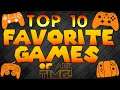 My Top 10 FAVORITE Games of ALL TIME! - ZakPak