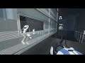 Portal 2 Co-op Part 1 (Time to Test Our Brains)
