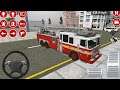 Real Fire Truck Driving Simulator - Fire Fighting #3 - Android Gameplay