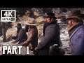 RED DEAD REDEMPTION 2 PC All Cutscenes (PART 1) Game Movie 4K UHD