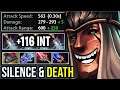 SILENCE & DEATH..!! +116 INT Silencer Pirate Hat Max Attack Speed 7.25 | Dota 2