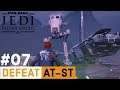 STAR WARS JEDI FALLEN ORDER Gameplay Part 7 - Defeat AT-ST (Full Game)