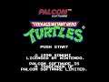 Teenage Mutant Hero Turtles (NES) - Écran titre (Europe)