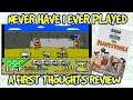 The Flintstones, Sega Mastersystem, Never have I ever played #13 A first thoughts review!