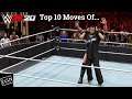 WWE 2K20 - Top 10 Moves Of The Miz