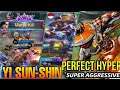 17 kill, Perfect Hyper Carry Push Rank Pakai Yi Sun Shin - Mobile legends