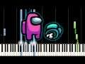 Among Us - Main Theme (Piano Tutorial) [Synthesia]