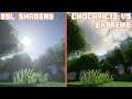 BSL Shaders vs Chocapic13 V9 Extreme | Shader Comparison