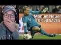 Clueless AMERICAN Reacts To Manuel Neuer - Top 50 Epic Saves Ever #Footballreaction