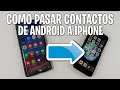 COMO PASAR CONTACTOS DE ANDROID A IPHONE // IPHONE A ANDROID // TUTORIAL 2021