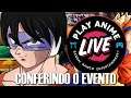 Conferindo ao vivo o evento da Bandai Namco, o Play Anime Live
