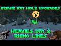 Day 2 Heavies - Huge Rat Hole Upgrade (Rhino Lines) | Small Tribes Unofficial PvP