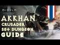 [Diablo III Guide] วิธีผ่านมาสเตอร์รี่ Set Dungeon Akkhan's Leniency Crusader