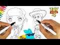 Aprendamos Dibujando y Coloreando | Drawing and Coloring  | Toy Story 4