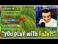 He Plays With FaZe?! (Funny Moments)