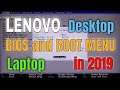 How To Enter Bios and Boot Menu On Lenovo Desktops and Laptops in 2019