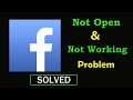 How to Fix Facebook App Not Working Problem | Facebook Not Opening Problem in Android & Ios