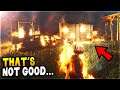 I burned down my own Base while a Zombie Horde was Attacking me... (Zombie Boss) - Night of the Dead