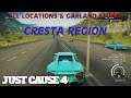 Just Cause 4 Cresta Region - ALL Locations & Stunts