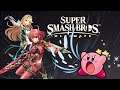 Kirby eats Pyra and Mythra (Super Smash Bros Ultimate) Pyra and Mythra Final Smash Gameplay 4K