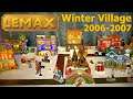 Lemax Winter Village 2006 - 2007   Happy Holidays / Merry Christmas