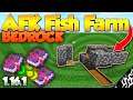 Minecraft AFK Fish Farm Tutorial 1.16 Treasure! BEDROCK Lever Build