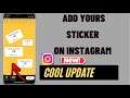 New Instagram Story Feature || ADD YOURS || Story Chain How To Use Or Creat Story Chain On Instagram